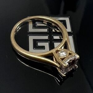 14k Yellow Gold Engagement Ring Setting